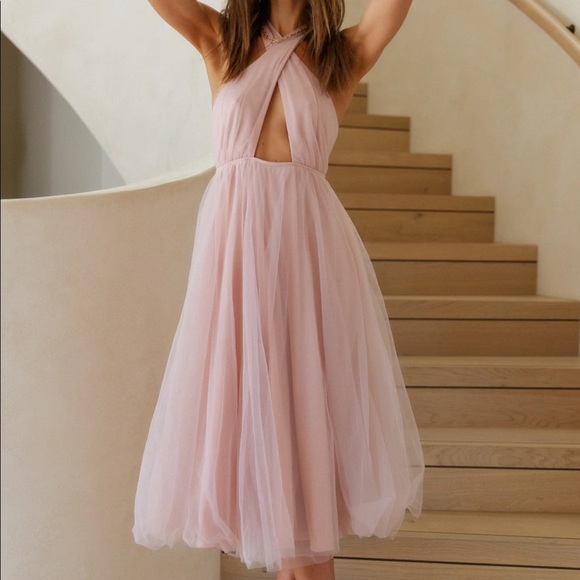 Fortunate One Warm Welcomes Dress blush - Picture 5 of 6